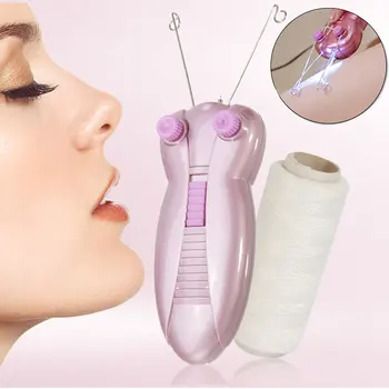 

Electric Epilator Body Facial Hair Remover Defeatherer Cotton Thread Depilator Shaver Lady Beauty Care Machine For Women
