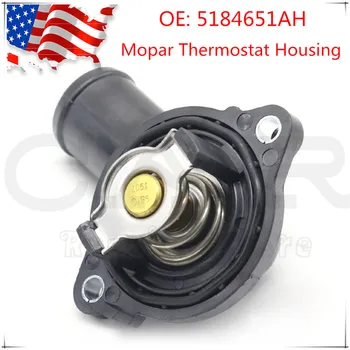 

Good NEW For Dodge Durango for Jeep Wrangler Grand Cherokee Thermostat Housing Gasket 5184651AF 5184651AG 5184655AD 5184651AH