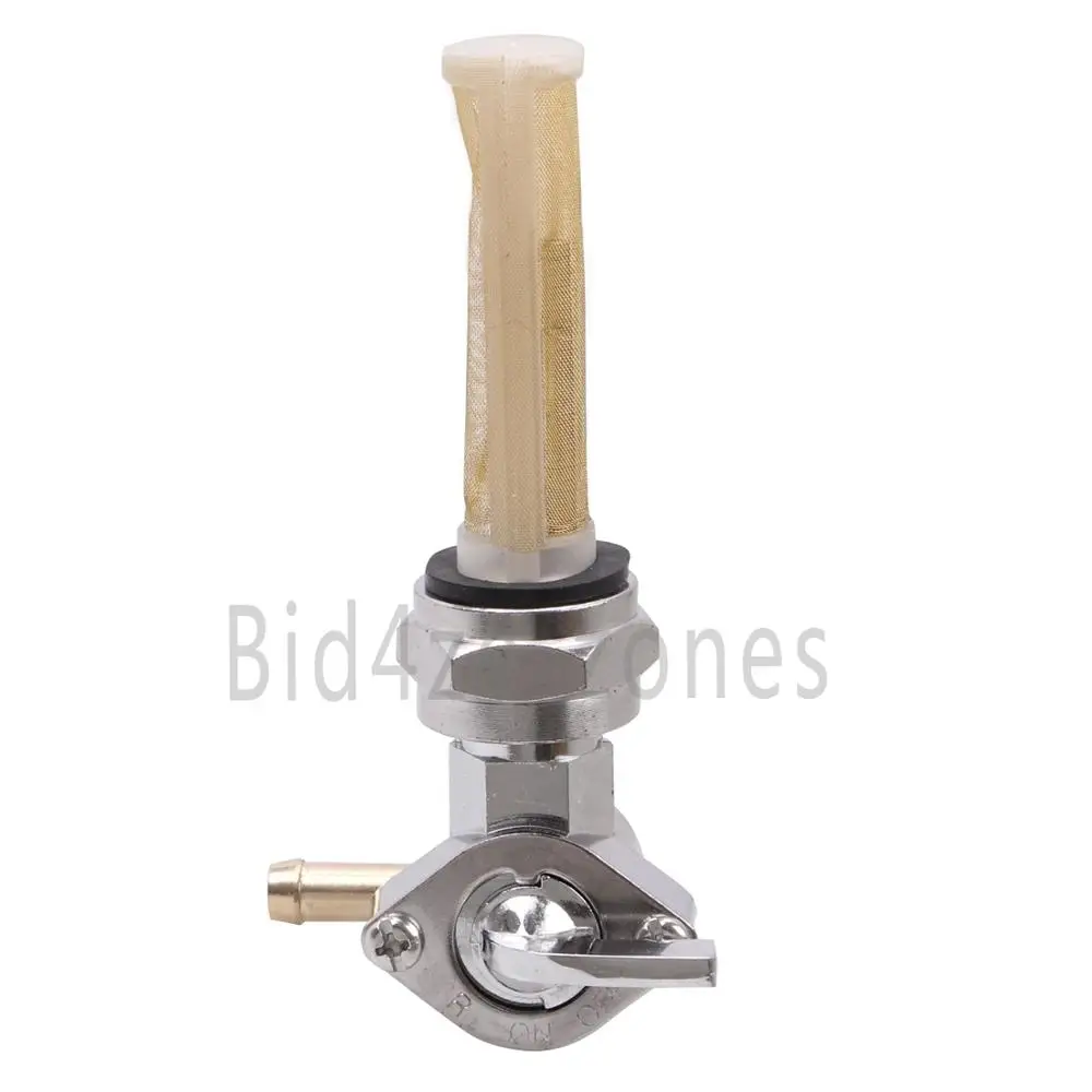 

Motorcycle Accessory Fuel Valve Petcock Left Outlet For Harley Sportster Big Twin 1975-Up 13/16" Bung