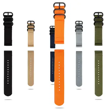 

INFANTRY 20/22mm Nato Nylon Watchband Military Watch Strap Waterproof Watches Belt Fabric Canvas with Buckles Accessories Bands