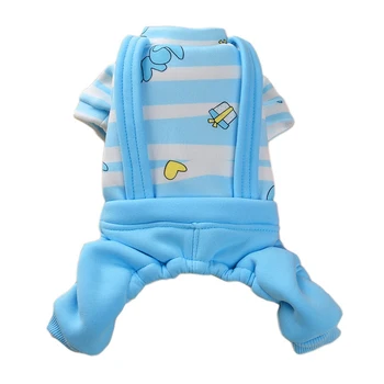 

Dog Clothes Winter Dog Jumpsuit Clothing Four Legs Warm Dog Coat Pajamas Chihuahua Small Puppy Winter Clothes