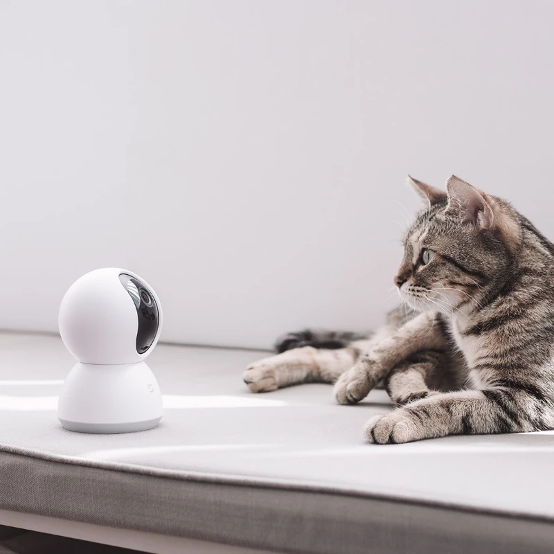 Xiaomi Mijia Smart IP YUNTAI камера 110 градусов 1080P PAN TILT улучшенная версия Wifi подключение