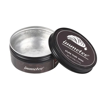 

IMMETEE New Product Hair Color Wax For Men&Women Hair Styling Transparent Hair Styling Wax/White 120g