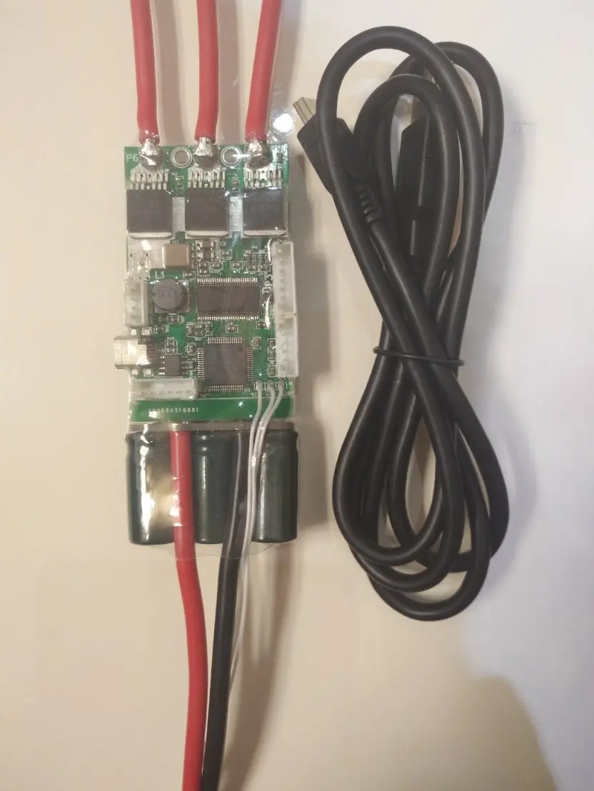 Sensorless BLDC ESC 60V60A permanent magnet synchronous brushless motor controller FOC AS5048A | Бытовая техника