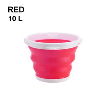 

1pc New Portabel Foldable Bucket Car Wash Outdoor Fishing Round Bathroom Kitchen Bucket Hot Sale Dropship