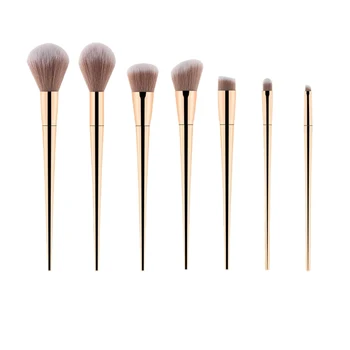 

Cheekdourl 7Pcs/Set Makeup Brushes Set for Cosmetic Foundation Powder Blush Eyeshadow Kabuki Blending Make Up Brush