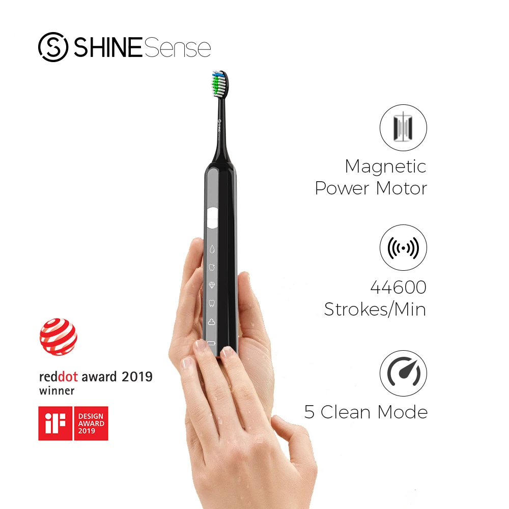 ShineSense STB600 Sonic Electric Toothbrush Ultrasonic Tooth Brush Fast Rechargeable Waterproof with Travel Box for xiaomi mijia ShineSense STB600 Sonic Electric Toothbrush Ultrasonic Tooth Brush Fast Rechargeable Waterproof with Travel Box for xiaomi mijia