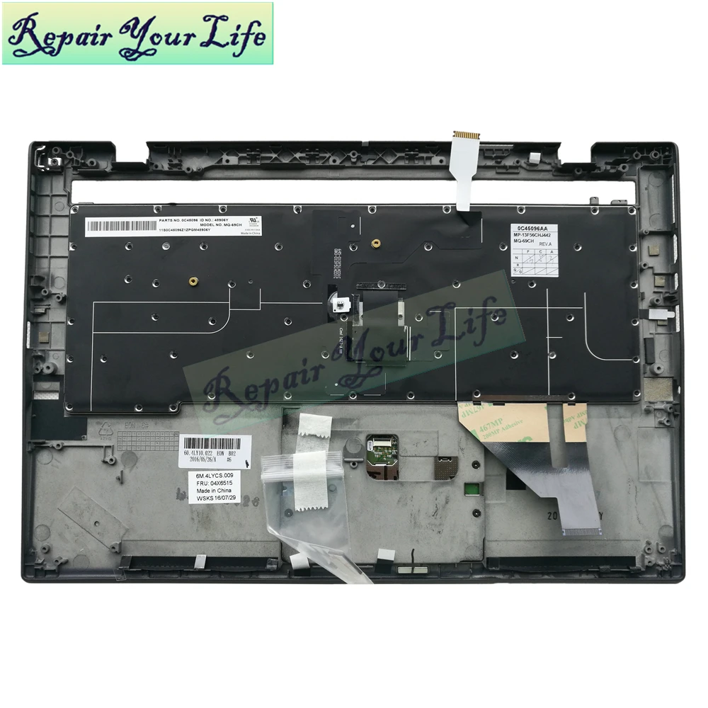Клавиатура для ноутбука lenovo Thinkpad X1 carbon Gen 2nd SW Switzerland клавиатура с подсветкой palmest TOP Case 04X6515 0C45096