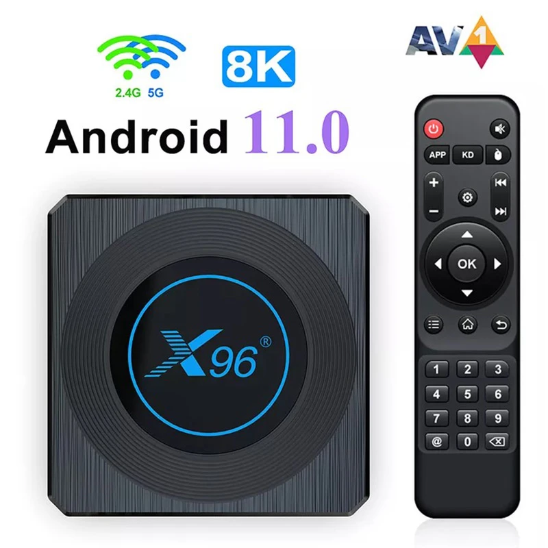 tv box 2021 Smart TV Box Android 11 X96 X4 Amlogic S905X4 4GB 32GB 2.4G/5GWiFi 8K Youtube BT Media Player X96X4 TVBOX Set Top Box indoor antenna