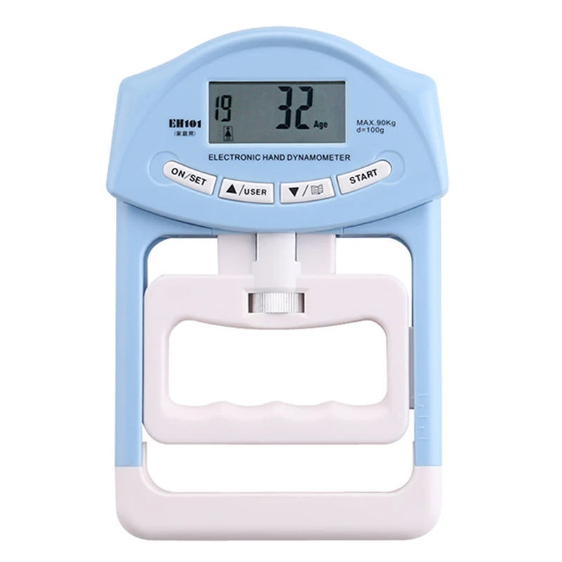 

Grip Professional Rehabilitation Electronic Dynamometer Fitness Training Hand Strength Tester Accurate Measurement Plastic