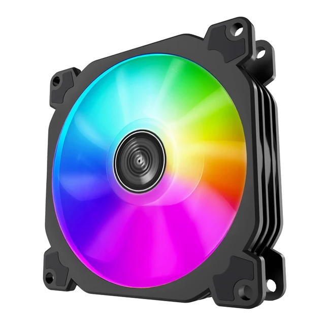 Jonsbo 12cm 9cm Case Fan 5v ARGB Sync Addressable RGB 120mm 92mm PWM 4pin Quiet Chassis Cooling CPU Cooler Replace Fan 2