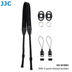 Universal Neoprene Soft Neck and Shoulder Camera Strap (NS-M1BKII)