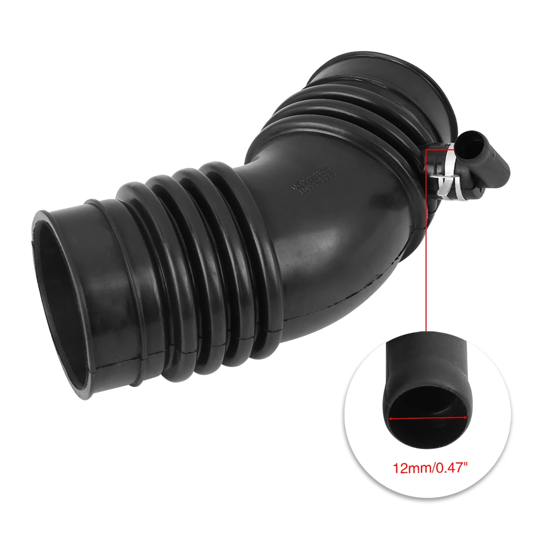 X Autohaux prese d'aria motore Auto tubo flessibile filtro acceleratore automatico tubo ondulato 17881-65011 per Toyota 4Runner Pickup V6 1989-1995 - Image 3