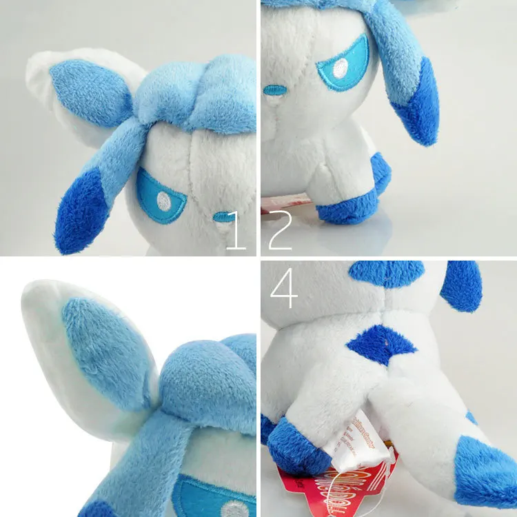 Такара Tomy кукла игрушка чучела покемон Монстры мягкий Glaceon Leafeon Дети День рождения Реквизит Карманный Монстр рождественские подарки