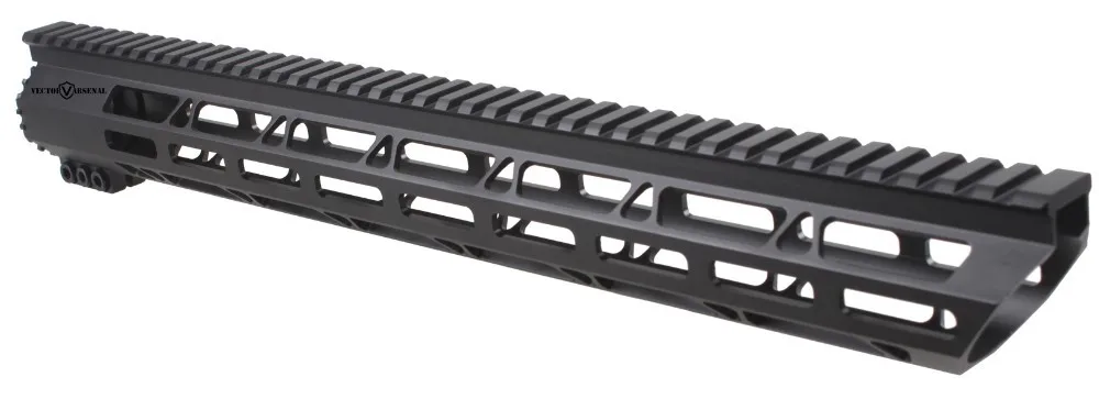 Векторная Оптика Тактический тонкий M-LOK 7 10 12 15 17 дюймов поплавок Handguard Пикатинни кронштейн подходит 223 5,56 AR 15 M4 M16