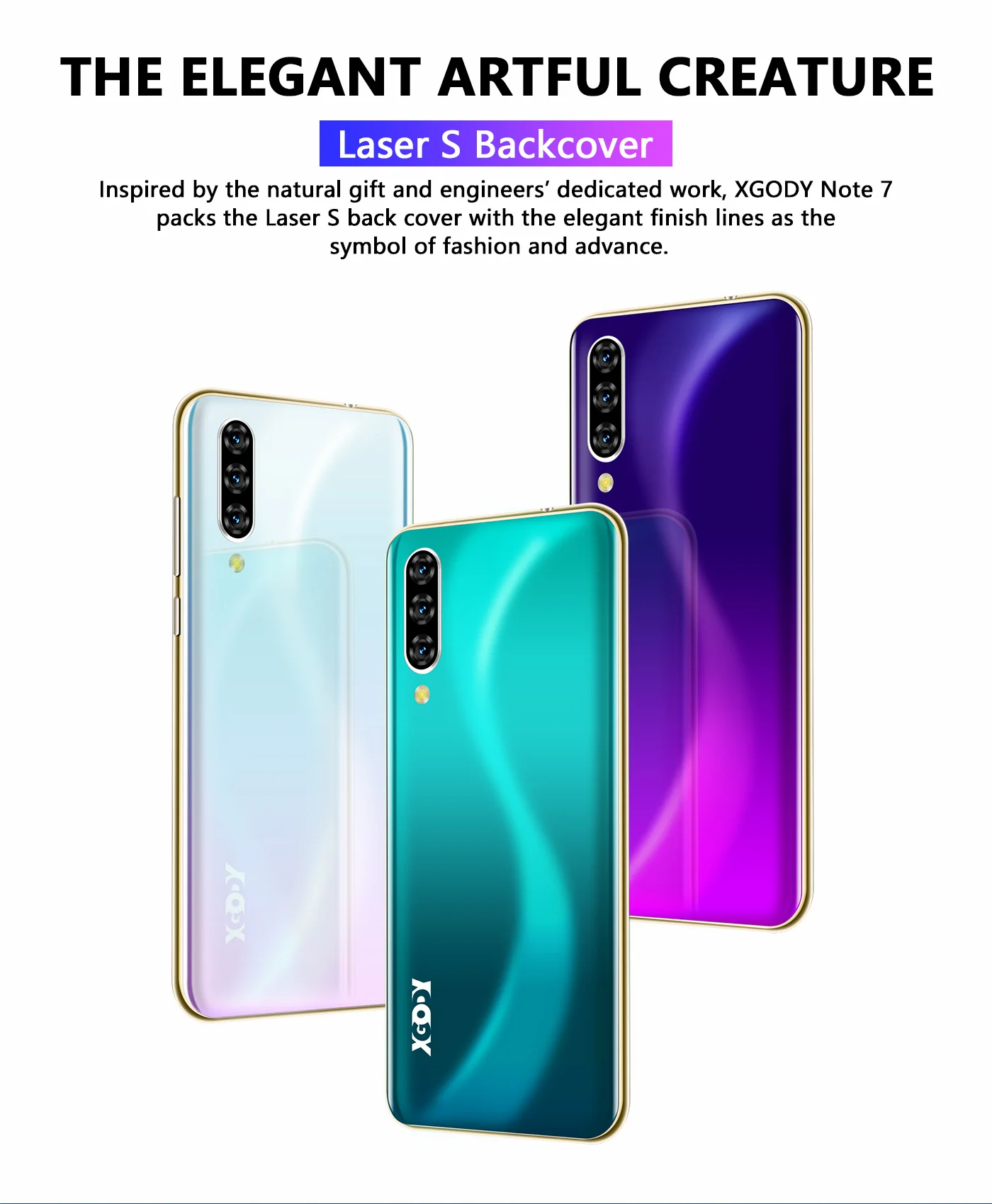 Xgody 3G мобильный телефон 2 Гб оперативной памяти 16 встроенной смартфон Note 7 6 26