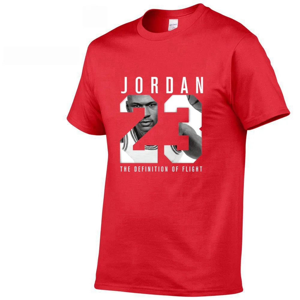 Новинка, летняя брендовая футболка Jordan 23 с принтом, Мужская футболка Swag, высокое качество, хлопок Jordan 23, хип-хоп футболка с коротким рукавом для мужчин