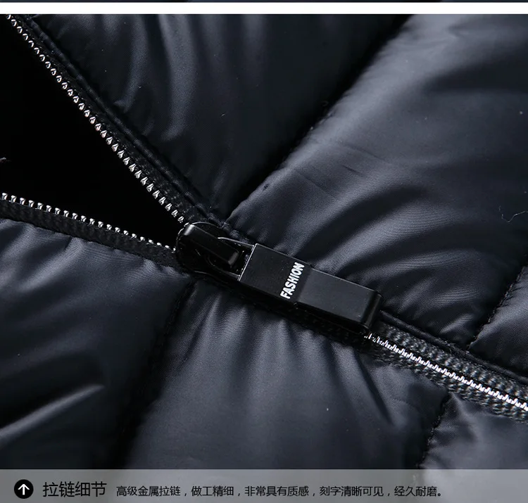 Winter New Style Cotton-padded Clothes Young MEN'S Coat Stand Collar Short Korean-style Slim Fit Men down Jacket Cotton-pad