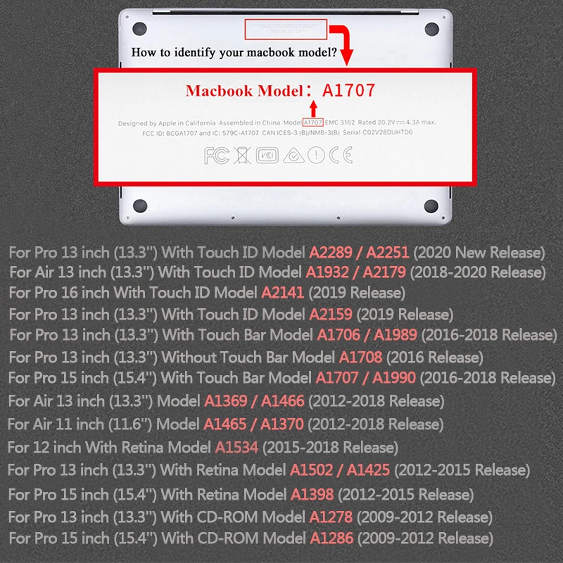 Sanmubaba чехол для ноутбука Macbook Air Pro Retina 11 12 13 15 и 16 с сенсорной панелью 2020 нами