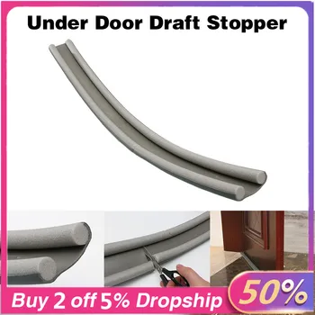 

Under Door Draft Stopper Twin Blocker Guard Double Sided Machine Washable 36inch Burlete Puerta Уплотнитель Dropshipping