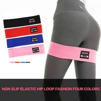 

Unisex Booty Band Hip Circle Loop Resistance Band For Fitness Elastic Bands Resistance Exercise Equipment