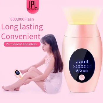 

600000 Flash Professional Permanent IPL Epilator Laser Hair Removal Photo Electric Women Painless Threading Hair Remover Machine