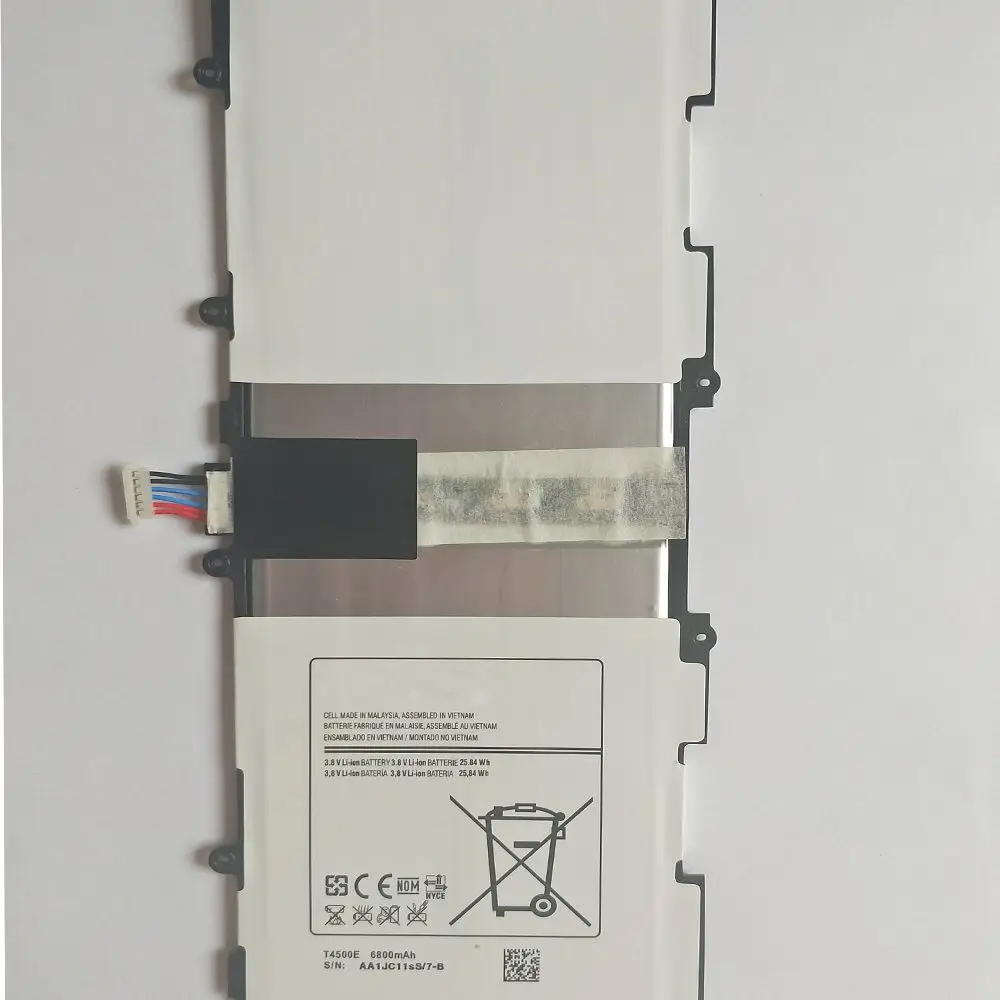 2pcs/lot T4500e 6800 Mah T4500c Sp3081a9h Battery Replacement For