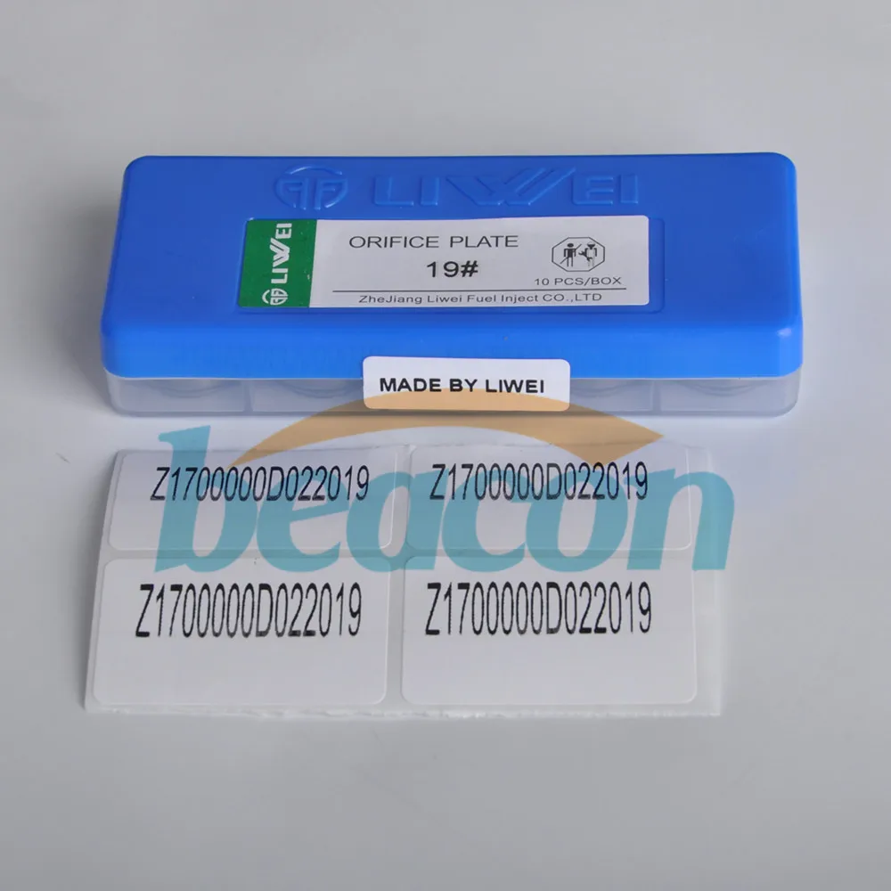 19# Common rail дизельная Топливная форсунка клапан управления Пластина 095000-5230 095000-5341 095000-5342 095000-5344 095000-5471