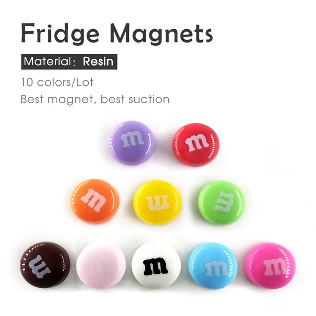 10pcs resin fridge magnets souveni