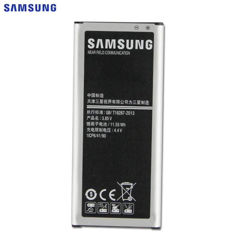 Оригинальная батарея samsung EB-BN915BBC для samsung GALAXY Note Edge N9150 N915K N915L N915D N915F N915S SM-N915G NFC EB-BN915BBE