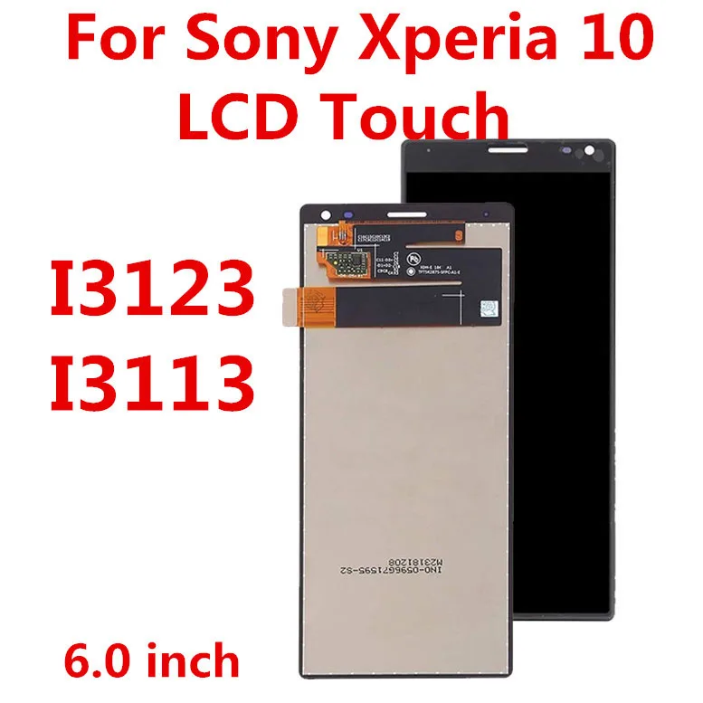 

6.0" Original Display For Sony Xperia 10 LCD Touch Screen Digitizer Replacement LCD For Sony Xperia X10 I3123 I3113 I4113 I4193