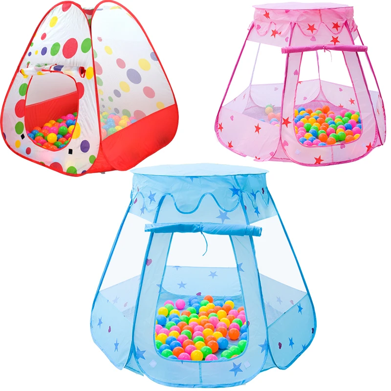 Play House-Toys Ball Pool Crawling-Toy Children In/outdoor Kid Tent for Gift