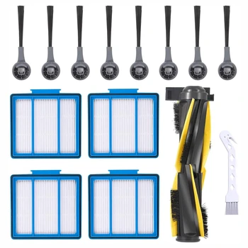 

14-Pack Replacement Parts Kit for Shark IQ R101AE (RV1001AE),IQ R101 (RV1001) Robot Vacuum Cleaner, Accessories Pack