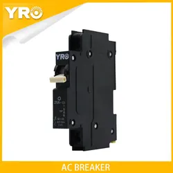 AC Mini Circuit breaker MCB 3A 6A 10A 16A 20A 25A 32A 40A 50A 63A Circuit Protector QA-1P