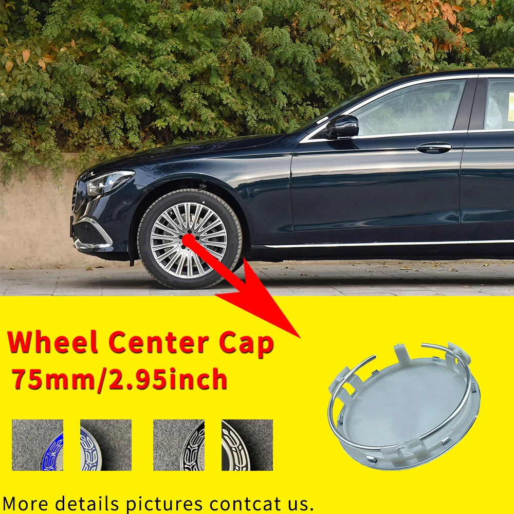 Колпачки для центра колеса автомобиля черные колпачки эмблемы A B C E CLA CLC CLS CLK Class