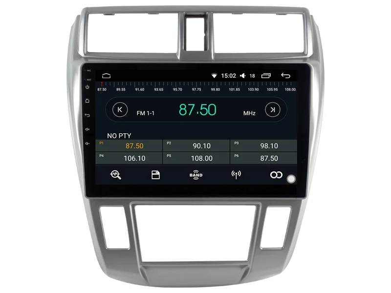 AVGOTOP Восьмиядерный Android 9,0 Автомобильный мультимедийный для HONDA 2008-2011 Город Встроенный 64 Гб флэш 4 Гб ОЗУ зеркальная ссылка