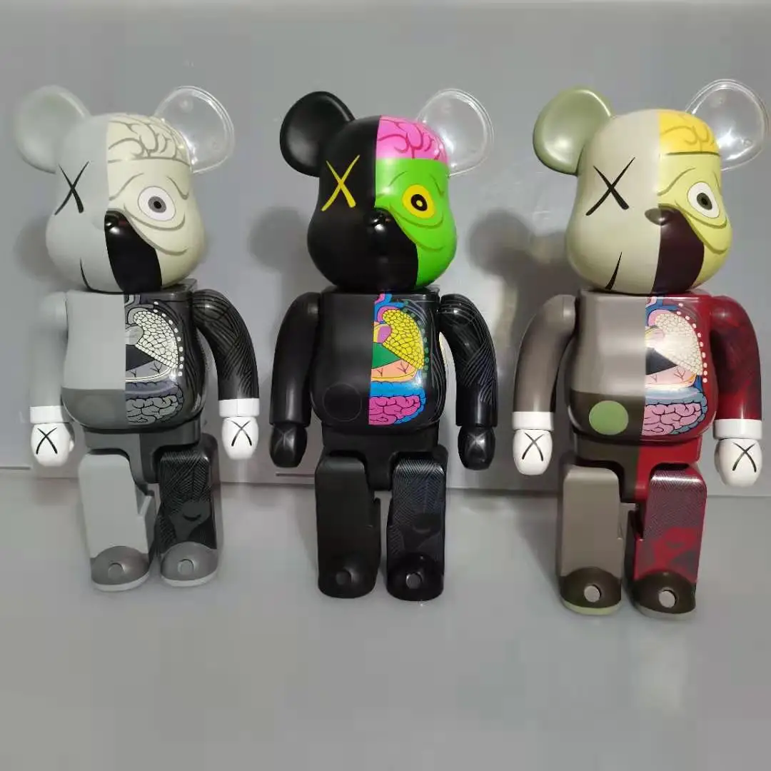 Анатомическая фигурка KAW BEARBRICK из ПВХ коллекционные игрушки 400% |