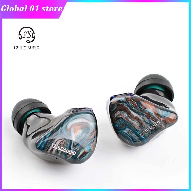 LZ A4 PRO In Ear HiFi Earphone 1 CNT Diaphragm DD + 3 Knowles BA Resin Headset Replaceable Filter And Cavity Tuning Hole IEM | Электроника