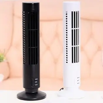 

Adoolla Mini Tower Fan Electric Bladeless Fan Portable Cordless USB Charging Cooler Fan