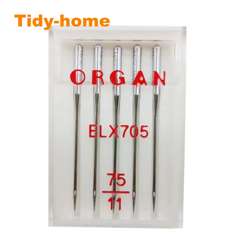 

Top quality Organ Needles ELx705 CR for Household Overlock Machine 5pcs/pack Size 80 90