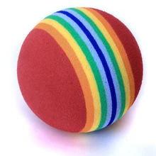 Тренировочный мяч для гольфа, мягкий эластичный пенопластовый тренировочный мяч для гольфа