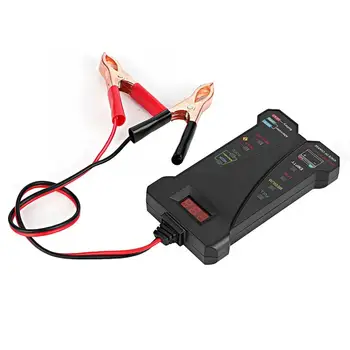 

Car Diagnostic Tools Car Battery Detector Digital Display 12V LED Battery Tester Analyzer Diagnostic Tool Adapter Auto