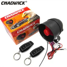 Chadwick 810-8208 7 Gevoeligheid Niveaus 2Pcs Afstandsbediening Alarmsysteem Auto Moto Alarm Apparaat Motorfiets Trilalarm