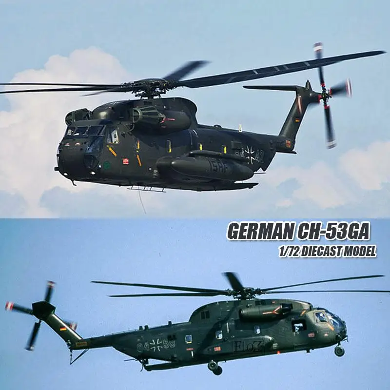 

GERMAN CH-53GA 1/72 diecast plane model aircraft IXO