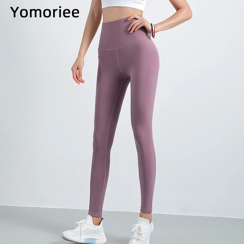 

Gym Women Yoga Pants High Waist Butt Lifting Squat Proof Tummy Control Leggings Sport Workout Running Training Trousers Yomoriee
