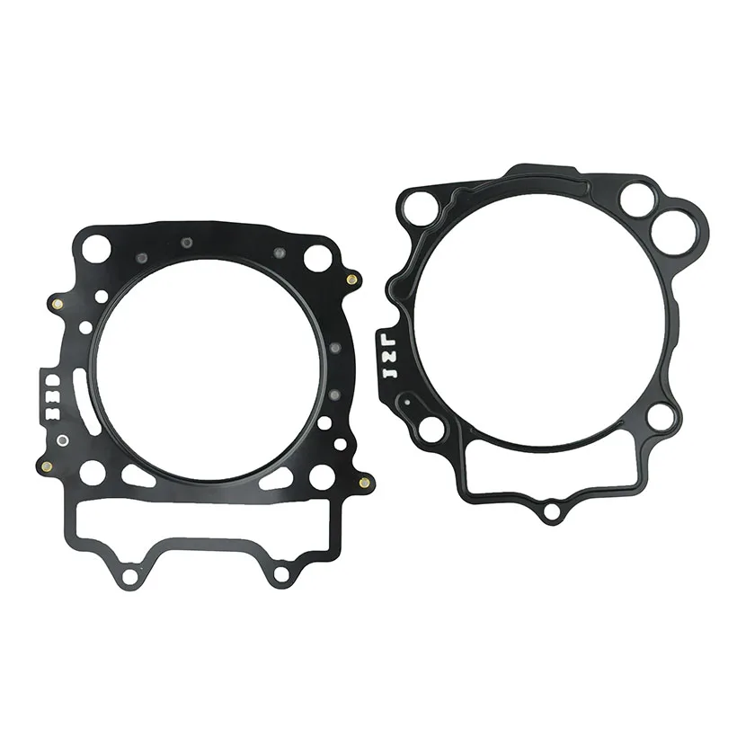 Motorcycle Rebuild Cylinder Top End Gasket Kit Valve Seals Set For