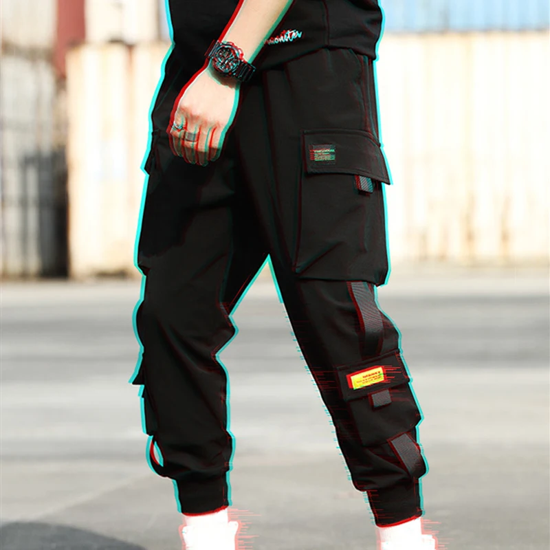 Spring Summer Harajuku Sport Thin Jogging Trousers Cargo Pants Boys Joggers Male Tactical Overalls Men's Tracksuit Clothings men jogger sweatpants men cargo pants
