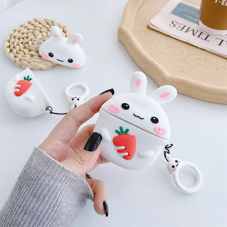 Чехол для наушников с 3D рисунком для Airpods Pro, чехол, милый силиконовый чехол для наушников с котом для Airpod Pro, чехол для Earpods Pro Funda