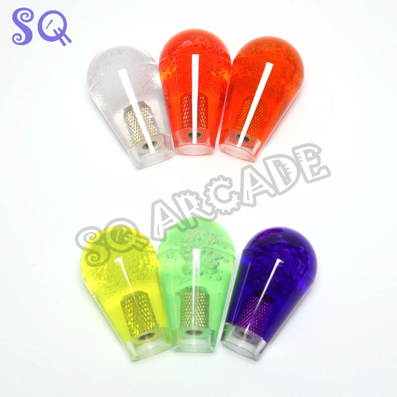 10pcs/lot Arcade Game Copy Sanwa Crystal Top Ball 30mm *52mm Topball Olive Type Oval for DIY Arcade Stick Pandora Kit Parts 10pcs baofeng two way radio clone cable 2 pin k head cloning date copy cord for wouxun kenwood linton puxing hyt walkie talkie