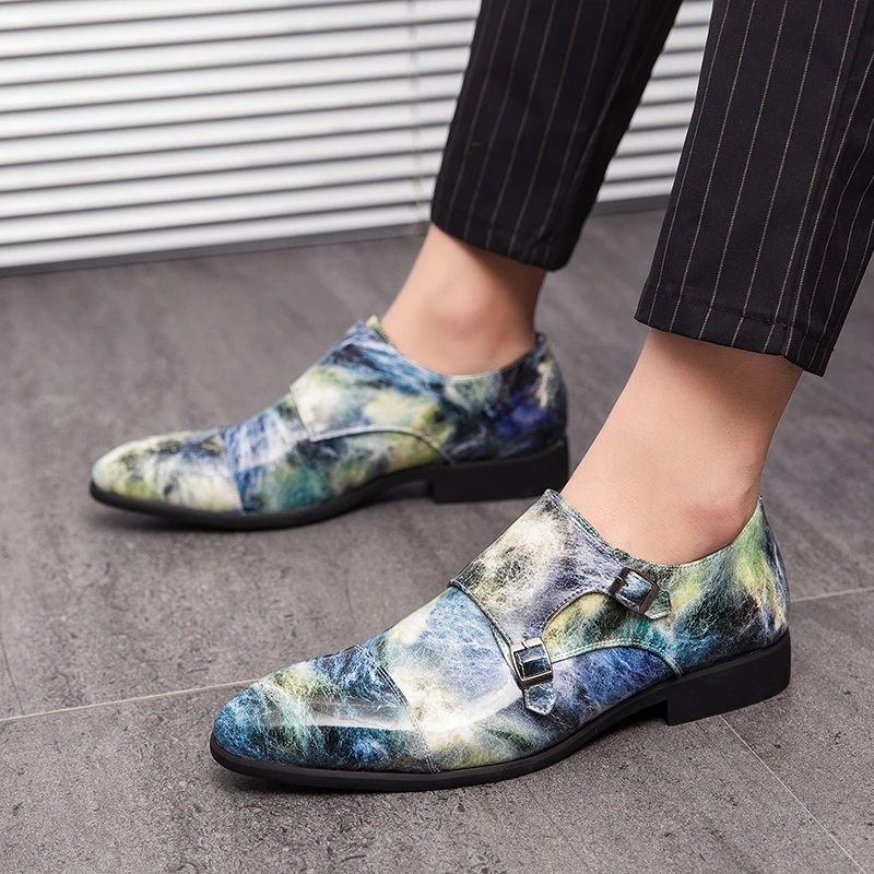 cool unique wedding shoes men designer dress ballroom dancing leather casual shoes evening pary moccains oxford shoes for men (18)